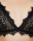 Soutien-gorge en dentelle avec bordure