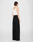 ANINE BING Lou Trouser Black on figure back