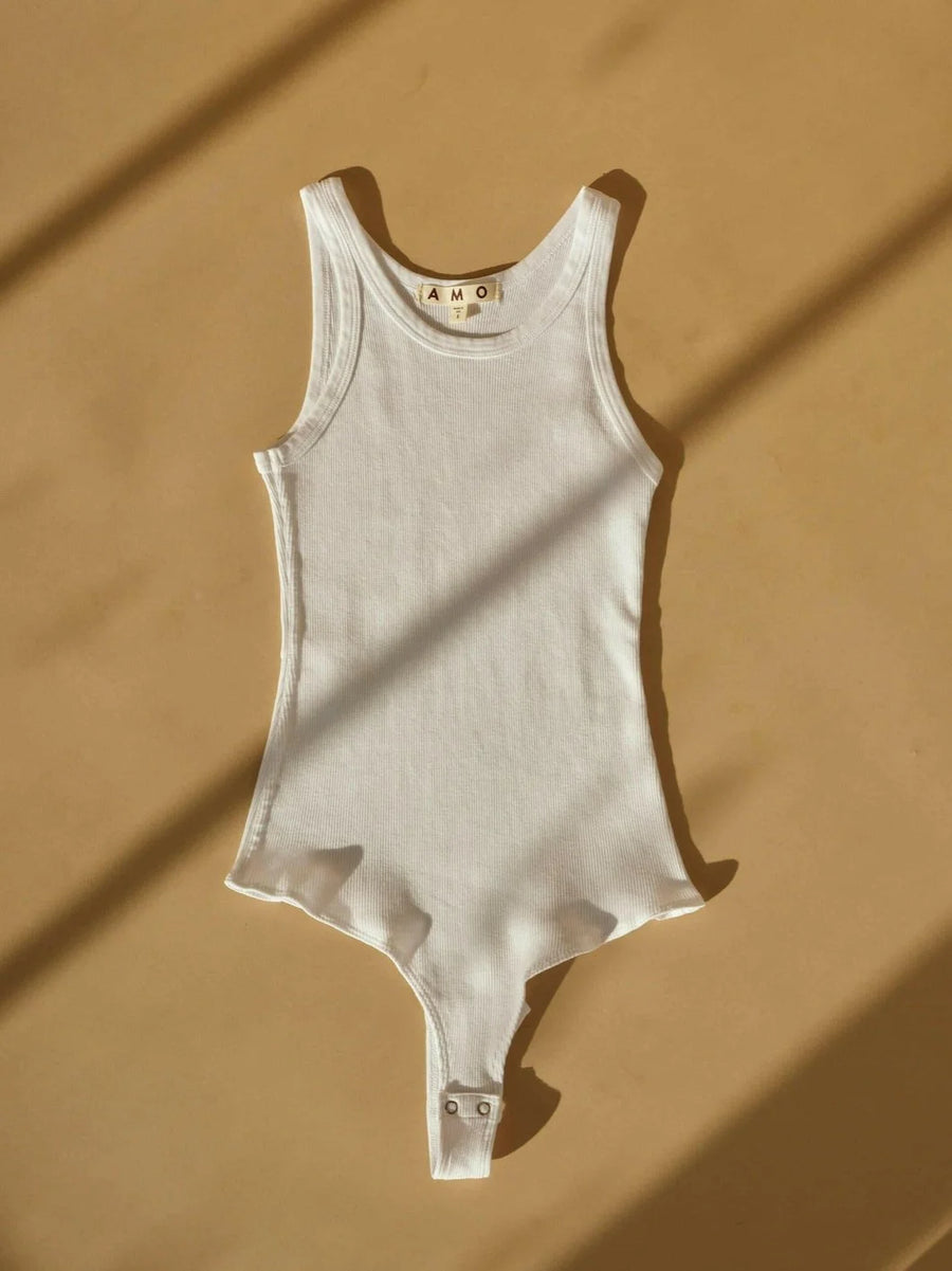 Long Rib Tank Body Suit