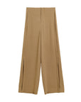 BY MALENE BIRGER Campione Wide Leg Trouser Light Brown isolated