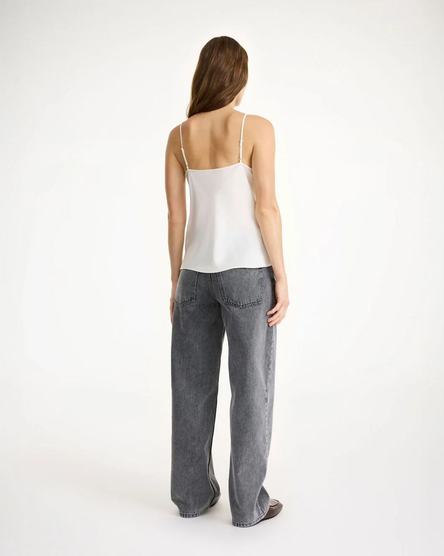 BY MALENE BIRGER Leeba Top in Soft White on figure back