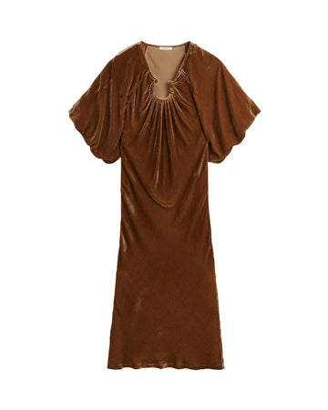 by malene birger Rosae Dress bison brown