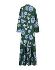 Dorothee Schumacher Big Garden Dress Green back isolated