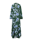 Dorothee Schumacher Big Garden Dress Green front isolated