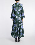 Dorothee Schumacher Big Garden Dress Green on figure back