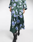 Dorothee Schumacher Big Garden Dress Green on figure front detail