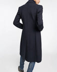 Dorothee Schumacher Emotional Essence Coat I navy on figure back