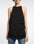 Dorothee Schumacher Emotional Essence Top II black on figure front