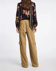 Dorothee Schumacher Floral Sedutive blouse flame all over print on figure back