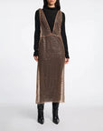 Dorothee Schumacher Pure Glam Dress Milky Brown on figure front 1