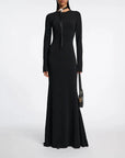 Dorothee Schumacher soft shape dress black on figure front