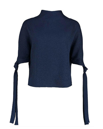 edeline lee pedernal top navy blue