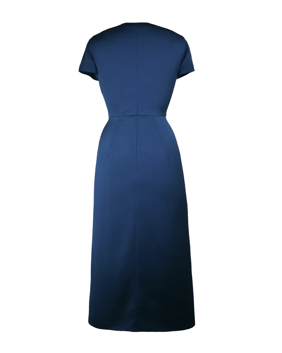 edeline lee irene dress navy back