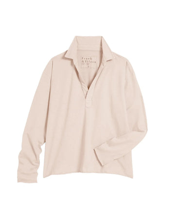 FRANK AND EILEEN Patrick Popover Henley Petal isolated