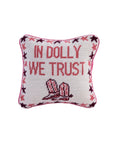 furbish studio Trust Dolly Needlepoint Pillow