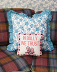 furbish studio Trust Dolly Needlepoint Pillow