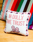 furbish studio Trust Dolly Needlepoint Pillow