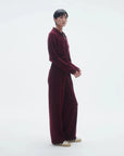 GUEST IN RESIDENCE everywear coverall 2.0 plum on figure side