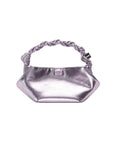 ganni Bou Bag Mini Metallic Pink Lavender