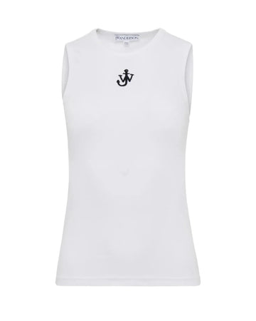 jw anderson Anchor Embroidery Vest White