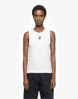 JW ANDERSON tank top white on figure front