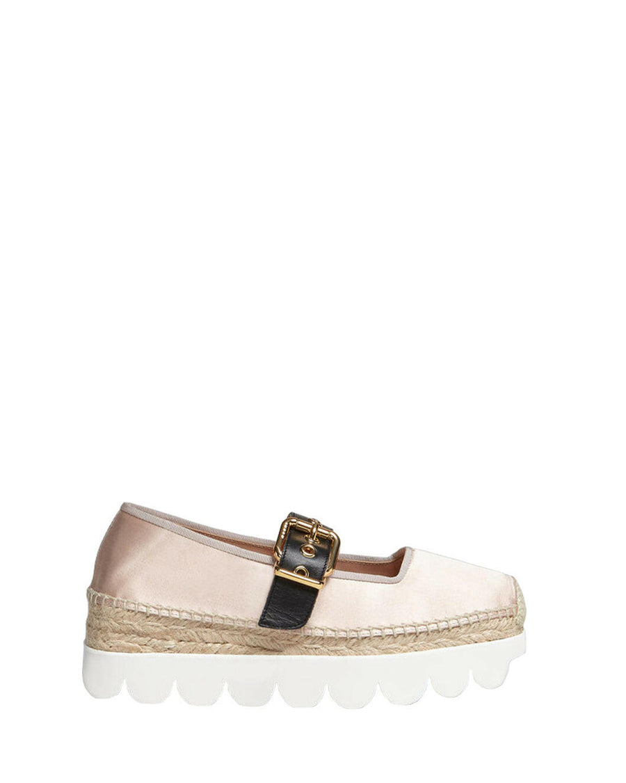 marni pink satin petal espadrillas mary jane