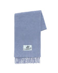 marni Brushed Alpaca Scarf Blue Lilac