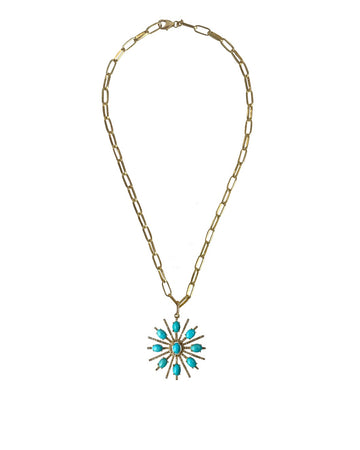 Pam Eisner Diamond Turquoise Sun thin