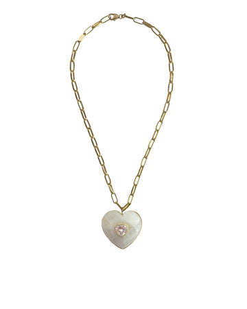 Pam Eisner Moonstone Rock Heart