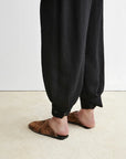 Rachel Comey New Encino Pant Black on figure side detail