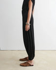 Rachel Comey New Encino Pant Black on figure side