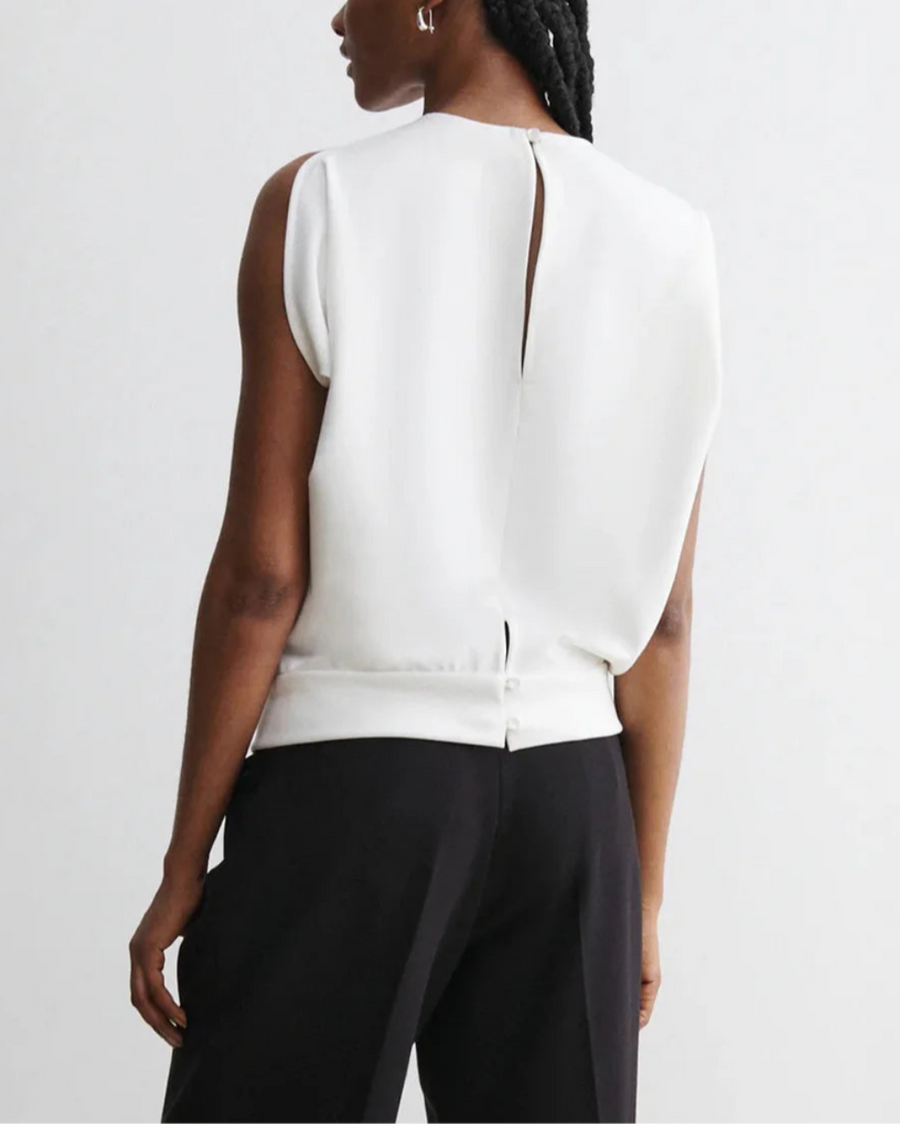 RACHEL COMEY Papen Top White on figure side