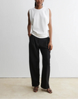 RACHEL COMEY Papen Top White on figure front