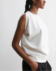 RACHEL COMEY Papen Top White on figure side