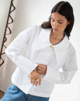 REJINA PYO riley shirt organic off white on figure front