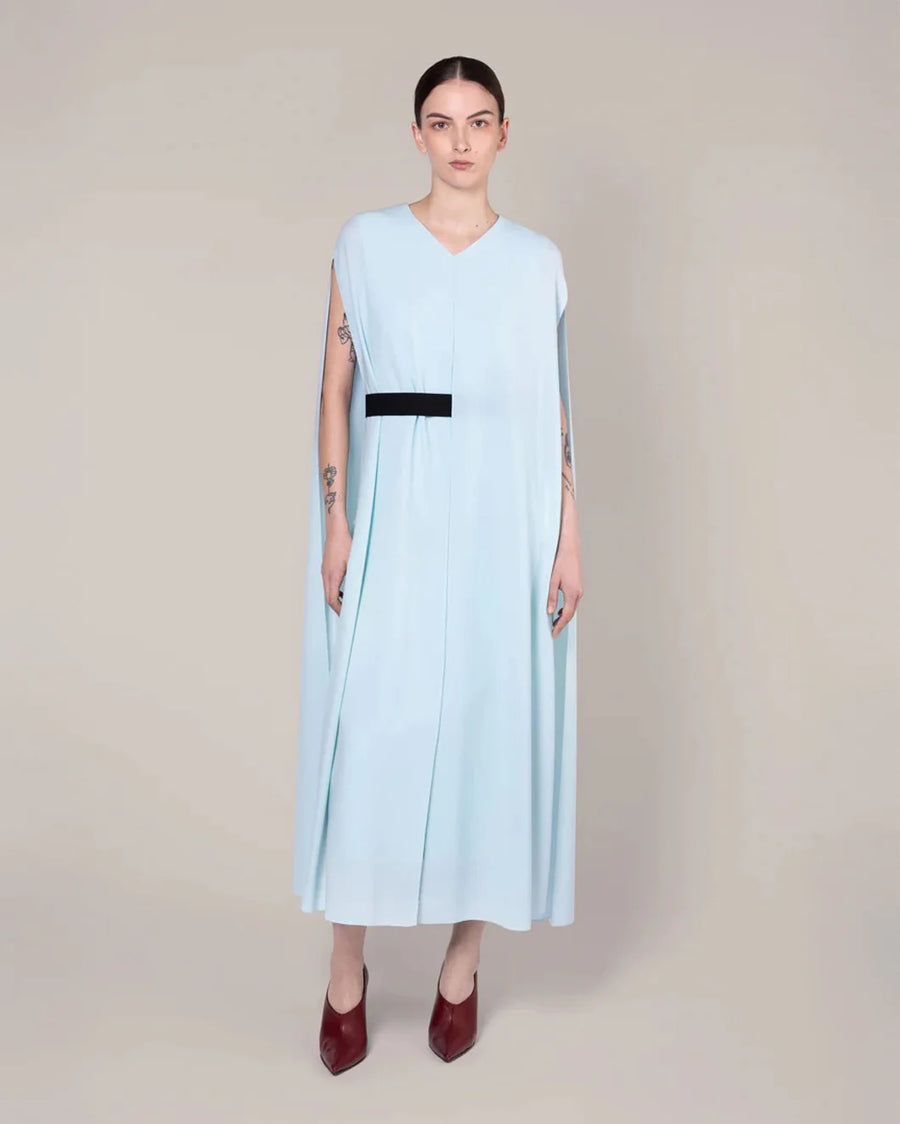 ROKSANDA Fyera Dress light blue on figure front