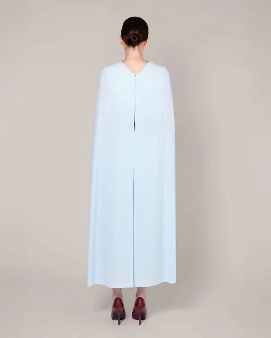 ROKSANDA Fyera Dress light blue on figure back