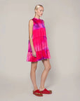 ROKSANDA Phinia Dress pink on figure side