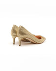 rupert sanderson Osella Crystal Pump gold