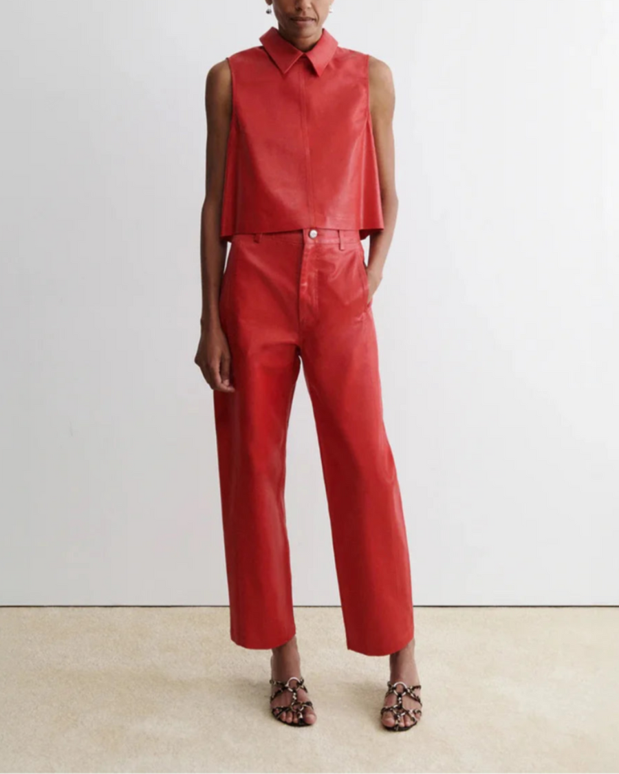 RACHEL COMEY Wray Top red on figure front