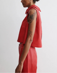 RACHEL COMEY Wray Top red on figure side