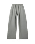 SLVRLAKE wide sweatpant pebble gray isolated