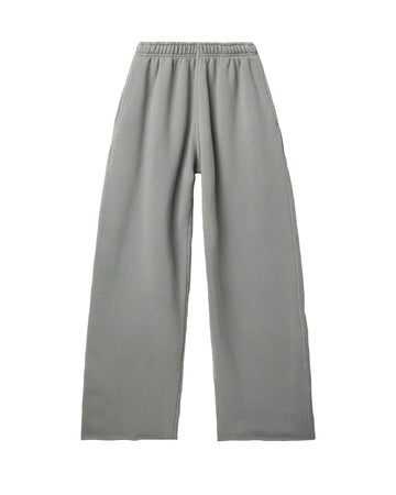 SLVRLAKE wide sweatpant pebble gray isolated