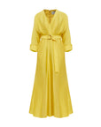 acler Newmore Midi Dress citrine yellow 