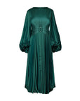 acler Norseman Midi Dress green