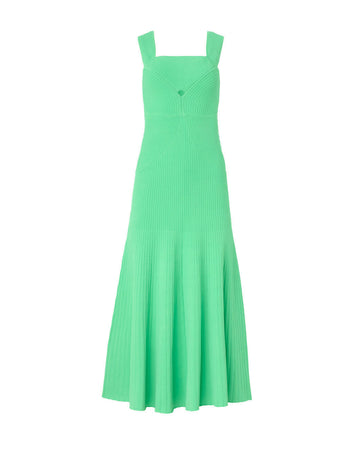 acler Lismore Midi Dress shamrock green