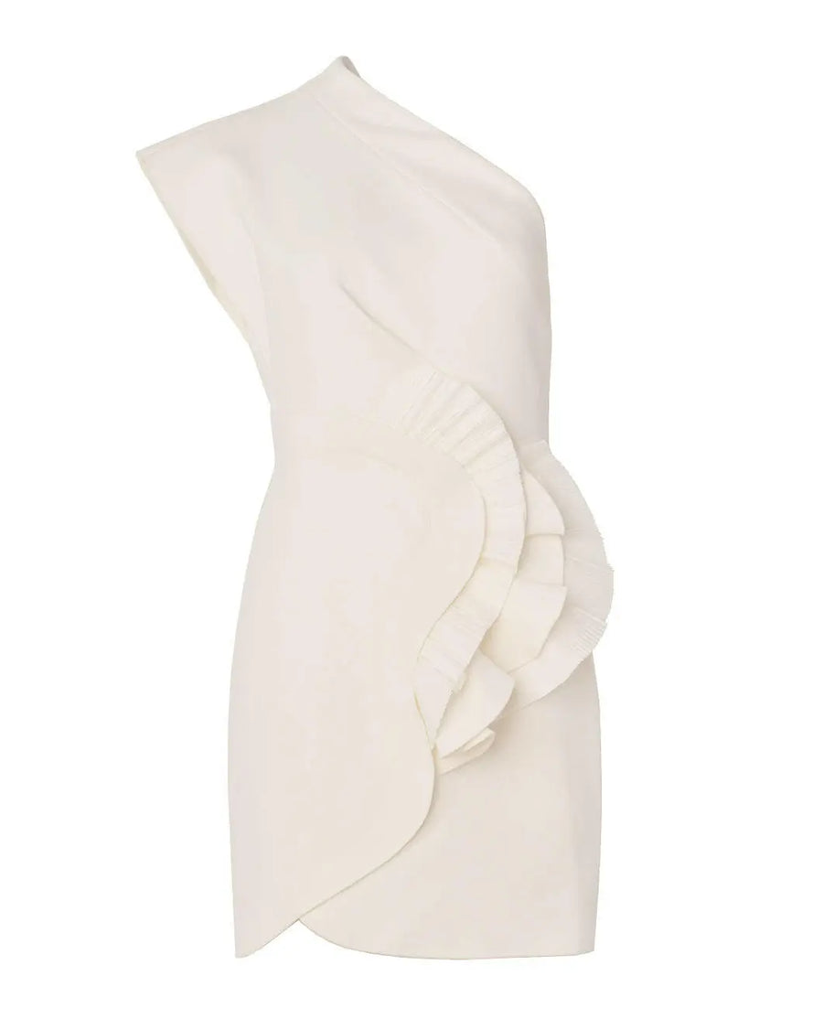 acler webster mini dress white