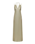 acler Woodlake Maxi Dress stone beige