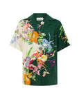 alemais aggie shirt floral green