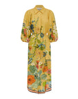 alemais Cresida Shirtdress yellow floral